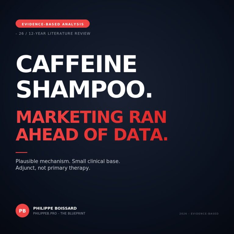 Caffeine shampoo hero - marketing ran ahead of data
